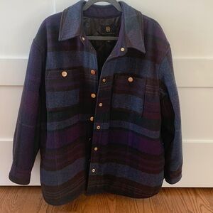 House of Harlow 1960 Plaid Shacket size L